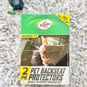 🐶New with tags 2PK PET BACKSEAT PROTECTORS DURABLE & WATERPROOF ORGANIZING MATS